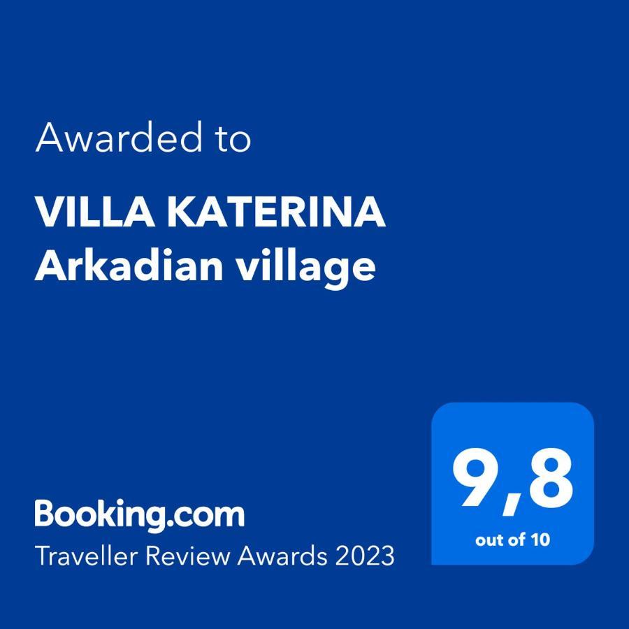 Villa Katerina Arkadian Village Arkadiko Chorio Kültér fotó