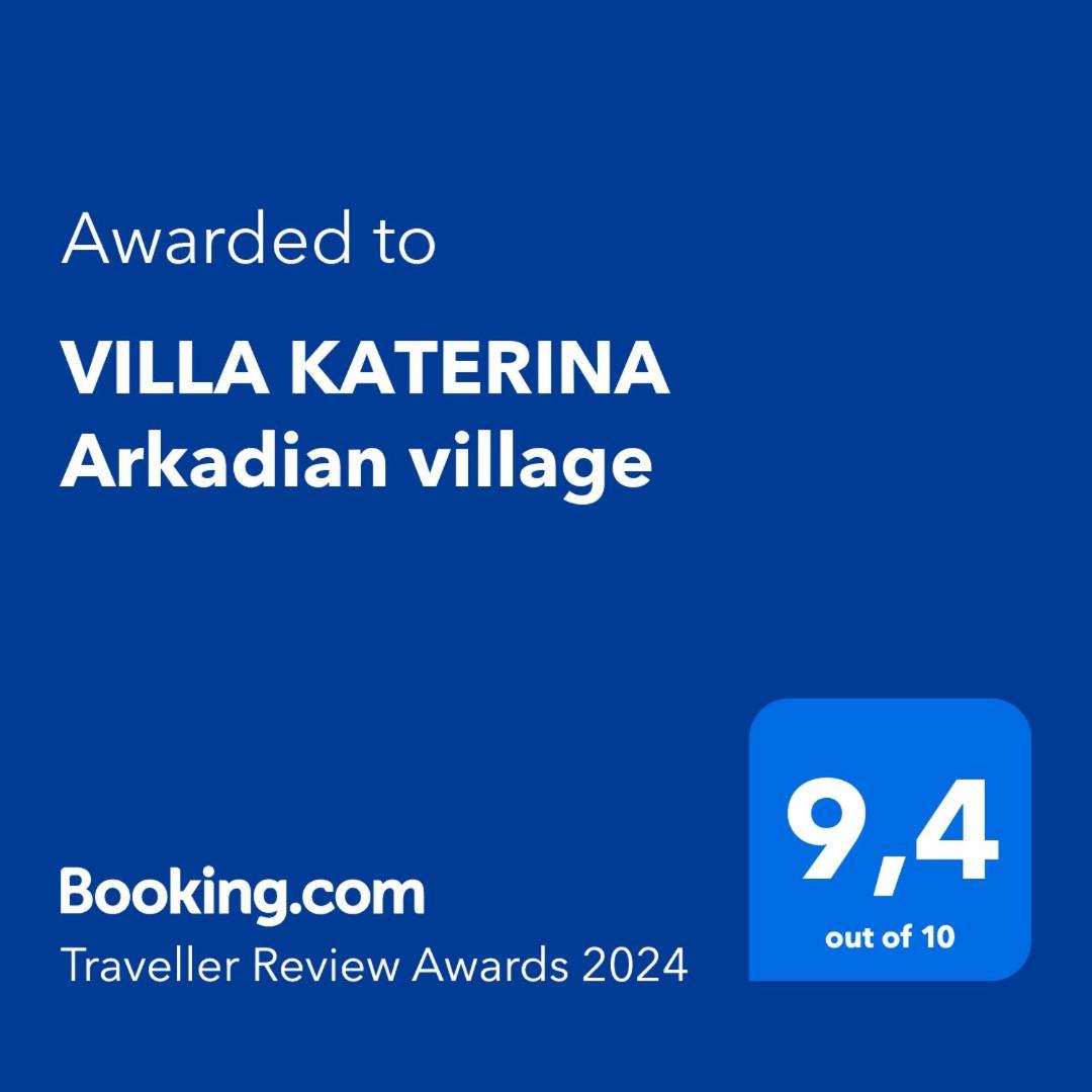 Villa Katerina Arkadian Village Arkadiko Chorio Kültér fotó