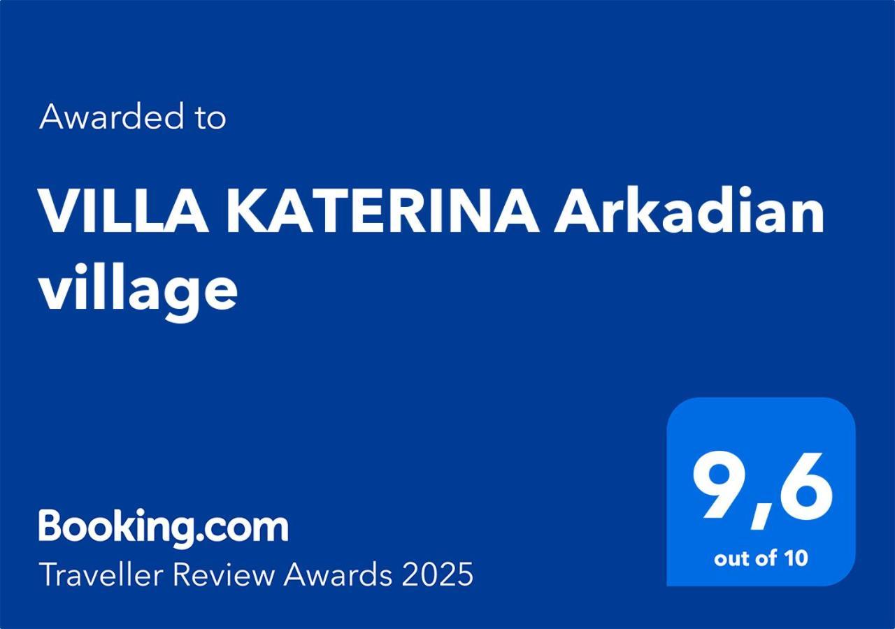 Villa Katerina Arkadian Village Arkadiko Chorio Kültér fotó